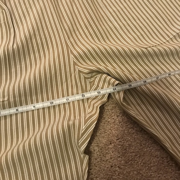 Roolee tan striped jumpsuit NWT - Picture 6 of 8